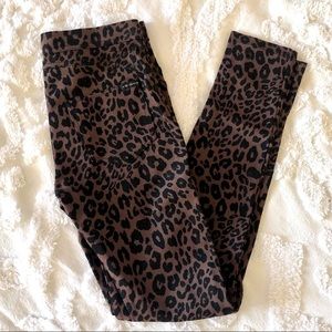 Sanctuary leopard stretchy pants XS